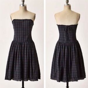 Modern Outlander! Anthropologie Maeve Plaid Dress